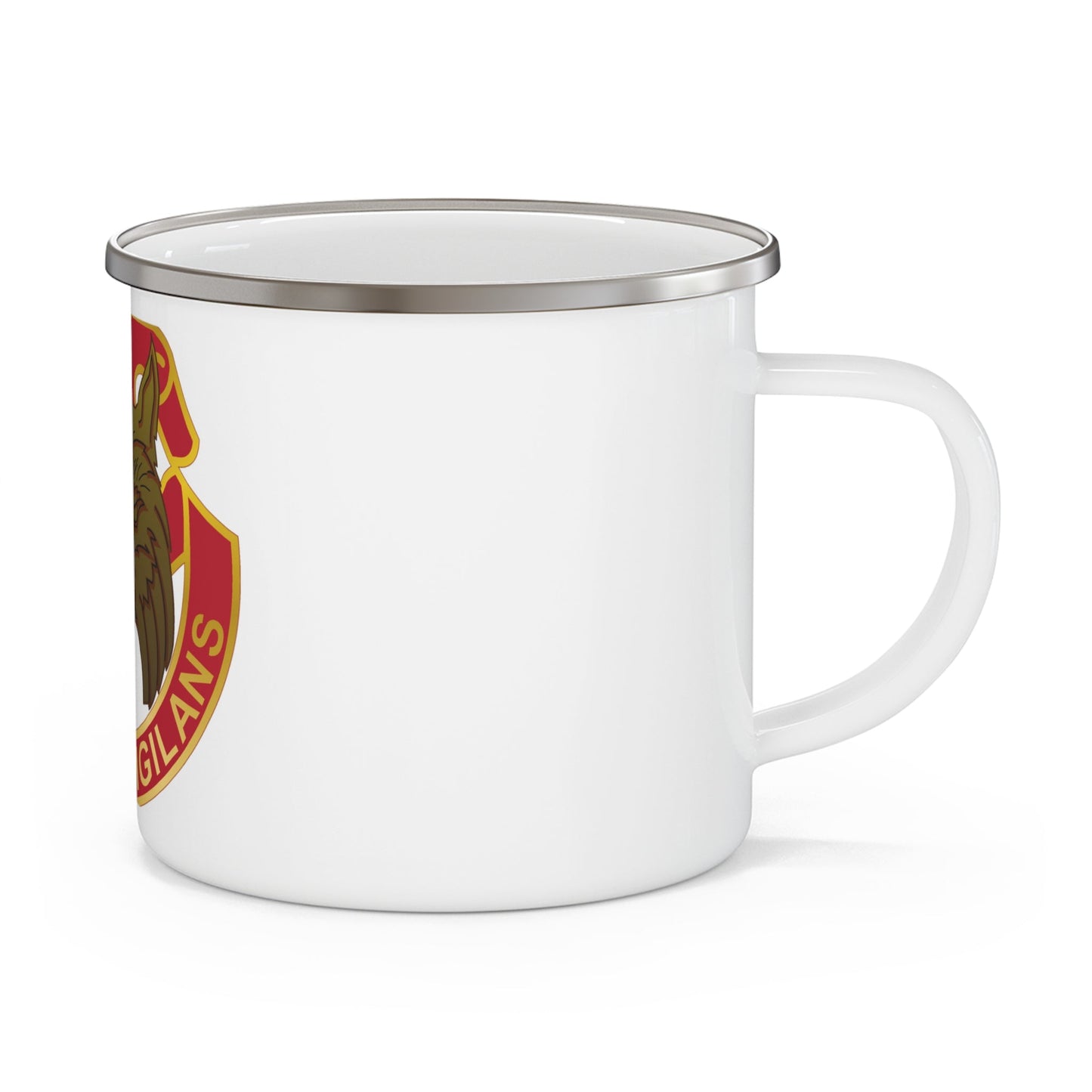 14 Antiaircraft Artillery Gun Battalion (U.S. Army) 12oz Enamel Mug-12oz-The Sticker Space