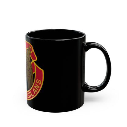 14 Antiaircraft Artillery Gun Battalion (U.S. Army) Black Coffee Mug-The Sticker Space