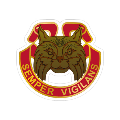 14 Antiaircraft Artillery Gun Battalion (U.S. Army) Transparent STICKER Die-Cut Vinyl Decal-2 Inch-The Sticker Space