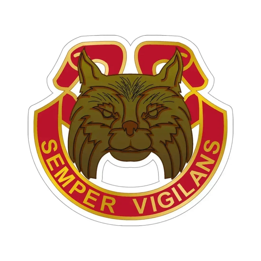 14 Antiaircraft Artillery Gun Battalion (U.S. Army) STICKER Vinyl Die-Cut Decal 4 Inch - The Sticker Space