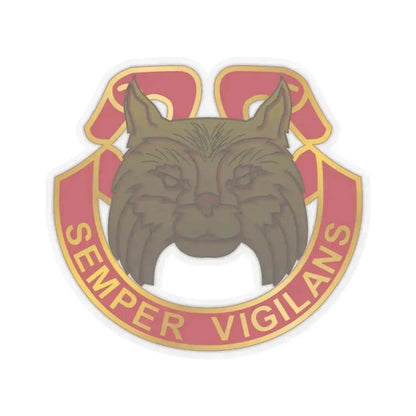 14 Antiaircraft Artillery Gun Battalion (U.S. Army) STICKER Vinyl Kiss-Cut Decal 3 Inch Transparent - The Sticker Space