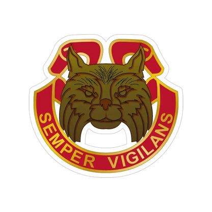 14 Antiaircraft Artillery Gun Battalion (U.S. Army) Transparent STICKER Die-Cut Vinyl Decal 5 Inch - The Sticker Space