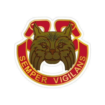 14 Antiaircraft Artillery Gun Battalion (U.S. Army) Transparent STICKER Die-Cut Vinyl Decal 6 Inch - The Sticker Space