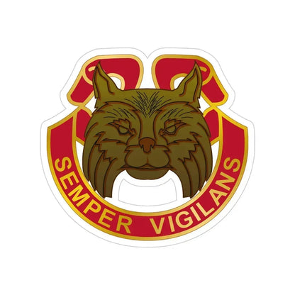 14 Antiaircraft Artillery Gun Battalion (U.S. Army) Transparent STICKER Die-Cut Vinyl Decal 6 Inch - The Sticker Space