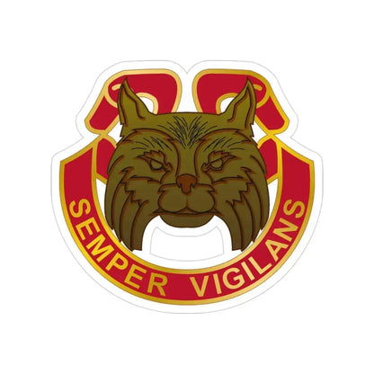 14 Antiaircraft Artillery Gun Battalion (U.S. Army) Transparent STICKER Die-Cut Vinyl Decal - The Sticker Space