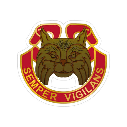 14 Antiaircraft Artillery Gun Battalion (U.S. Army) Transparent STICKER Die-Cut Vinyl Decal - The Sticker Space