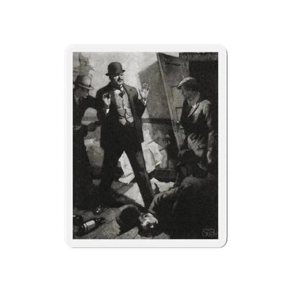 14-EE (2), Liberty magazine, June 1, 1929 (Magazine Illustration) Refrigerator Magnet - The Sticker Space