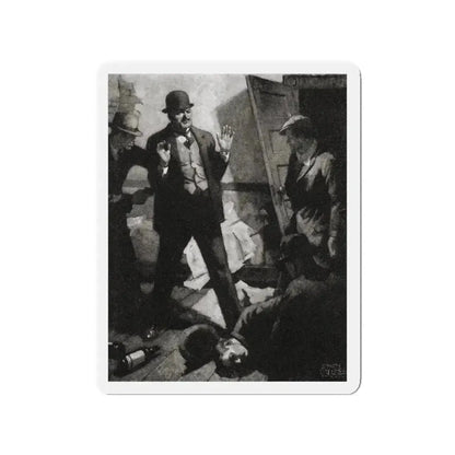 14-EE (2), Liberty magazine, June 1, 1929 (Magazine Illustration) Refrigerator Magnet - The Sticker Space