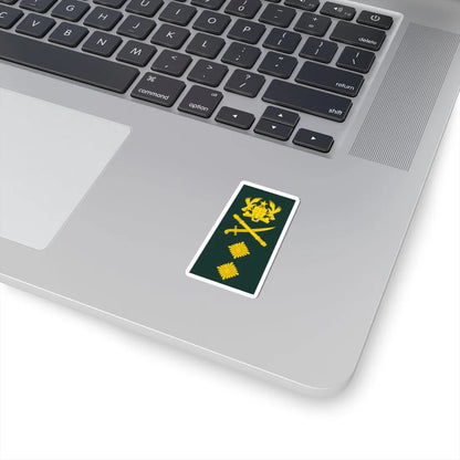 14 Ghana Army MG (Ghana) (Military Rank) STICKER Vinyl Kiss-Cut Decal - The Sticker Space