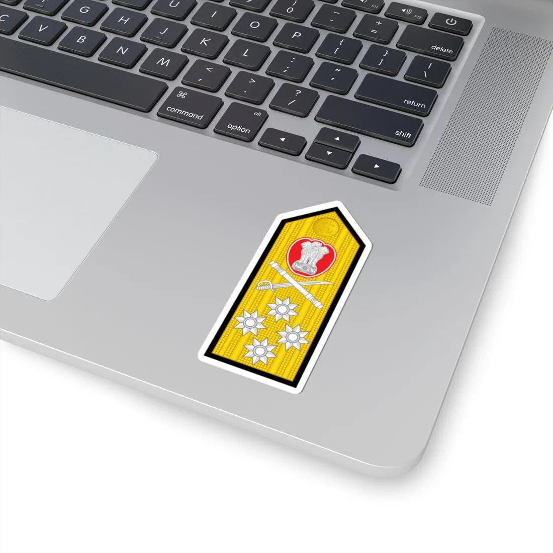 14 Indian Navy ADM (India) (Military Rank) STICKER Vinyl Kiss-Cut Decal - The Sticker Space