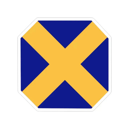 14 Infantry Division (U.S. Army) Transparent STICKER Die-Cut Vinyl Decal 2 Inch - The Sticker Space