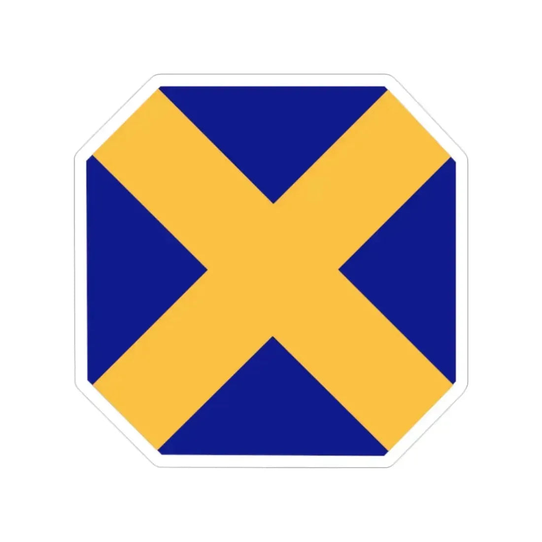 14 Infantry Division (U.S. Army) Transparent STICKER Die-Cut Vinyl Decal 2 Inch - The Sticker Space