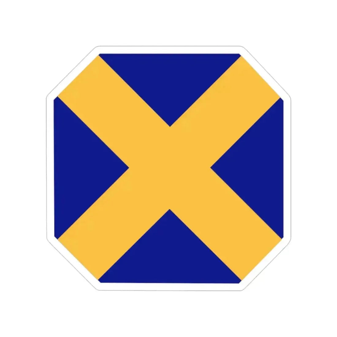 14 Infantry Division (U.S. Army) Transparent STICKER Die-Cut Vinyl Decal 3 Inch - The Sticker Space