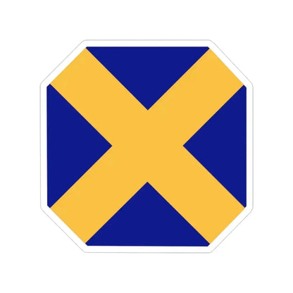 14 Infantry Division (U.S. Army) Transparent STICKER Die-Cut Vinyl Decal 3 Inch - The Sticker Space