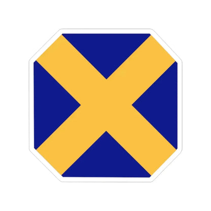 14 Infantry Division (U.S. Army) Transparent STICKER Die-Cut Vinyl Decal - The Sticker Space