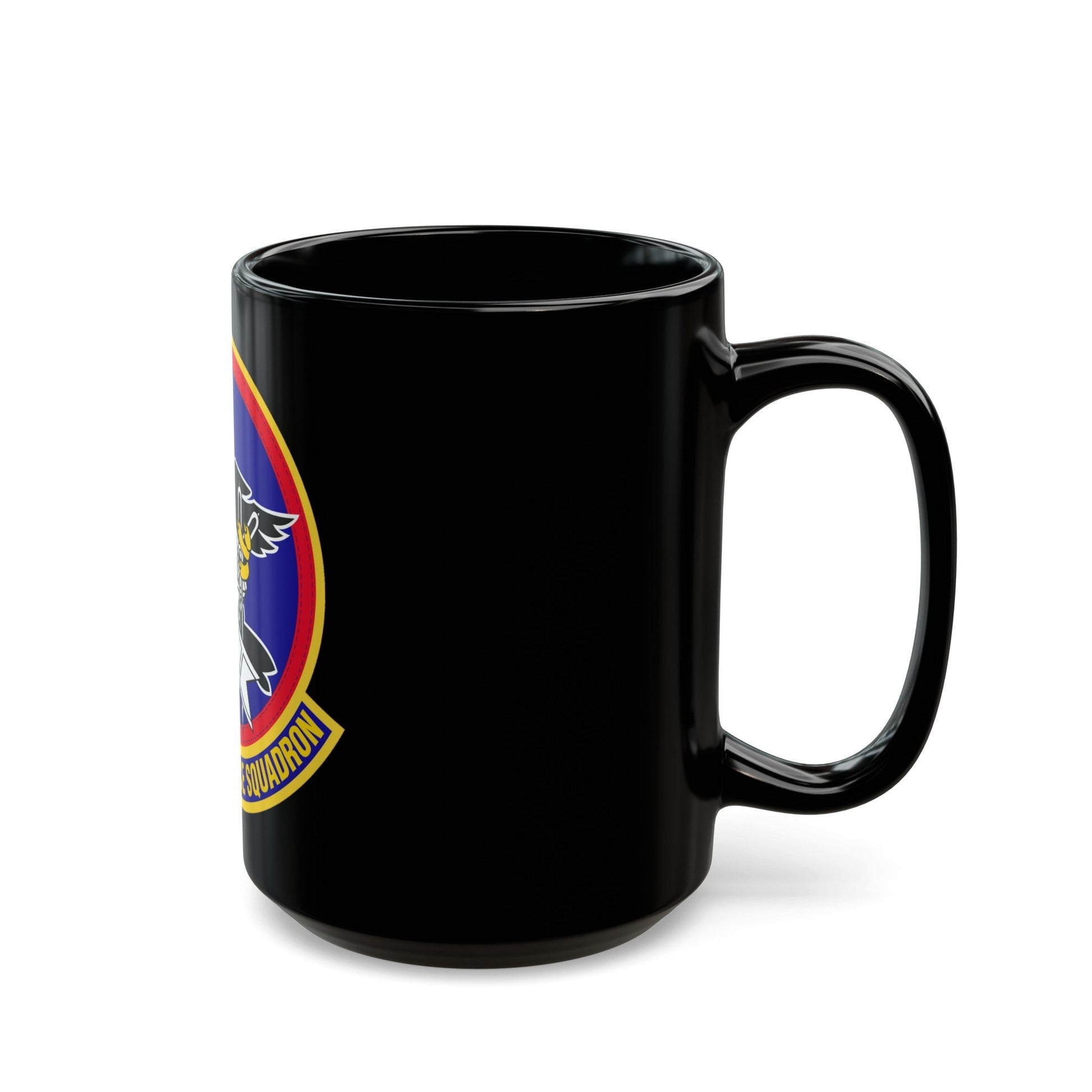 14 Intelligence Squadron AFRC (U.S. Air Force) Black Coffee Mug-The Sticker Space