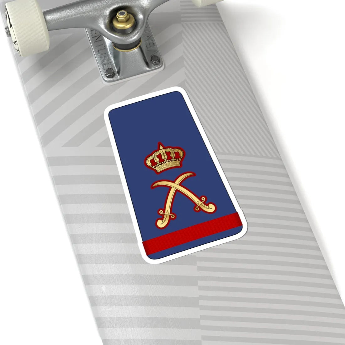 14. KAF MG (Kuwait) (Military Rank) STICKER Vinyl Kiss-Cut Decal - The Sticker Space