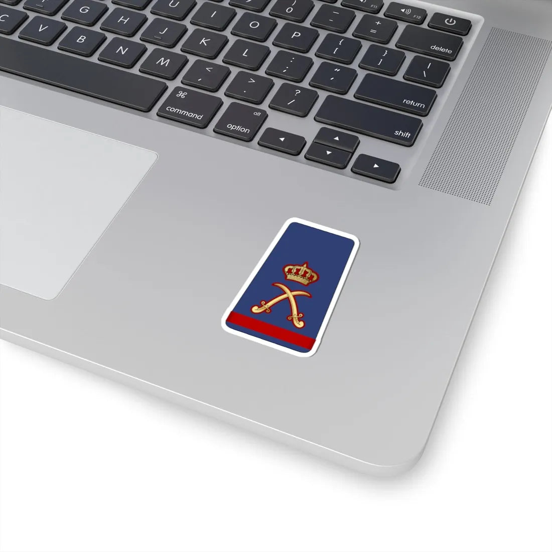 14. KAF MG (Kuwait) (Military Rank) STICKER Vinyl Kiss-Cut Decal - The Sticker Space