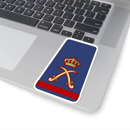 14. KAF MG (Kuwait) (Military Rank) STICKER Vinyl Kiss-Cut Decal - The Sticker Space