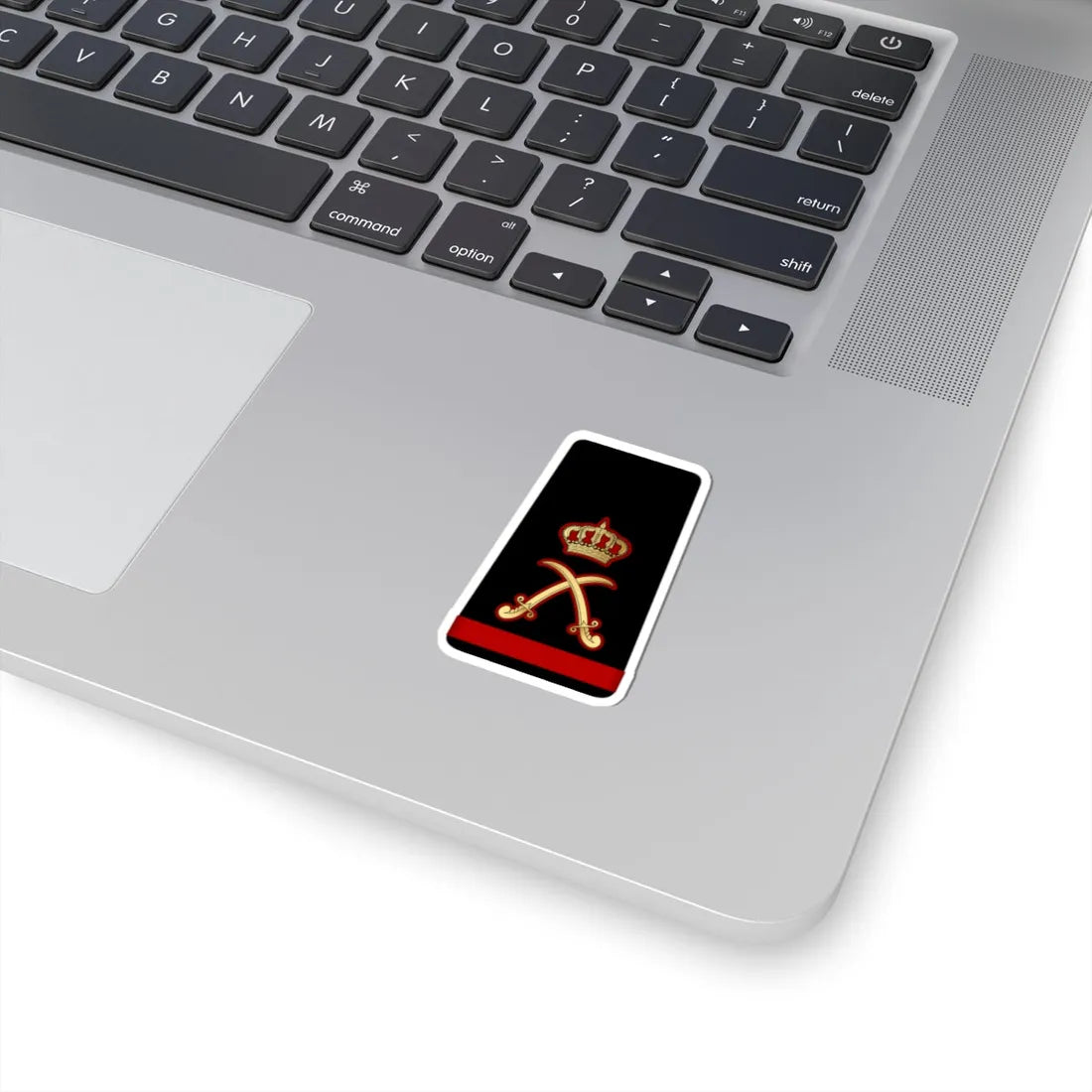 14. KNF MG (Kuwait) (Military Rank) STICKER Vinyl Kiss-Cut Decal - The Sticker Space