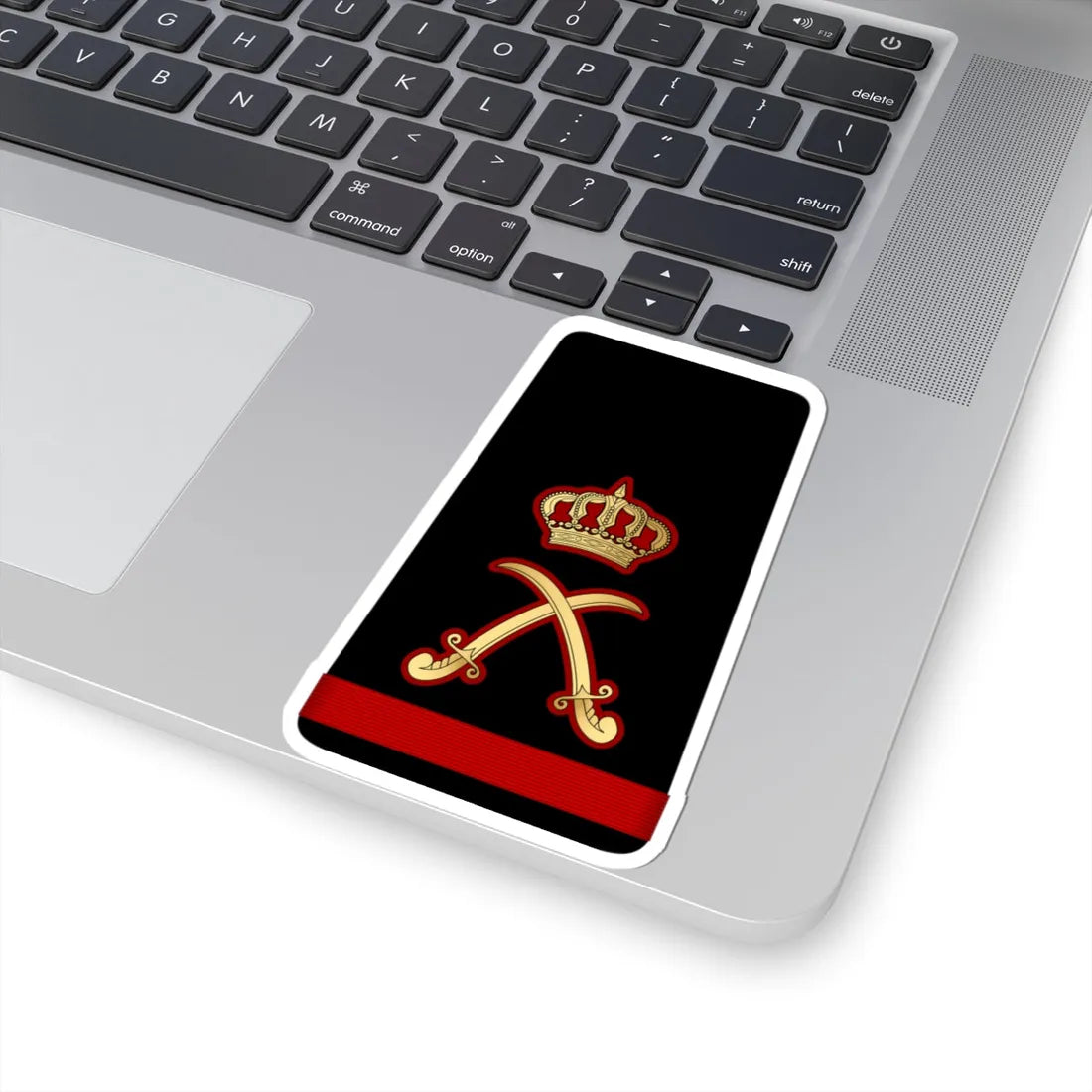 14. KNF MG (Kuwait) (Military Rank) STICKER Vinyl Kiss-Cut Decal - The Sticker Space
