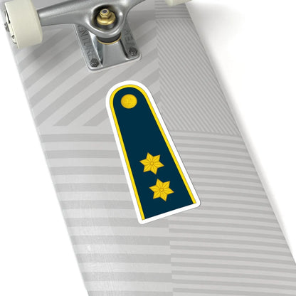 14 Lithuania Air Force 1LT (Lithuania) (Military Rank) STICKER Vinyl Kiss-Cut Decal - The Sticker Space