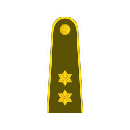 14 Lithuania Army 1LT (Lithuania) (Military Rank) STICKER Vinyl Kiss-Cut Decal 2 Inch White - The Sticker Space