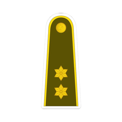 14 Lithuania Army 1LT (Lithuania) (Military Rank) STICKER Vinyl Kiss-Cut Decal 3 Inch White - The Sticker Space