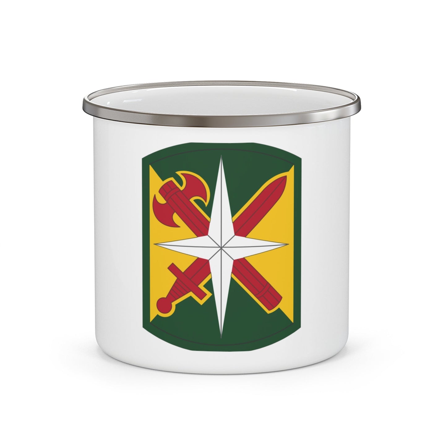 14 Military Police Brigade (U.S. Army) 12oz Enamel Mug-12oz-The Sticker Space