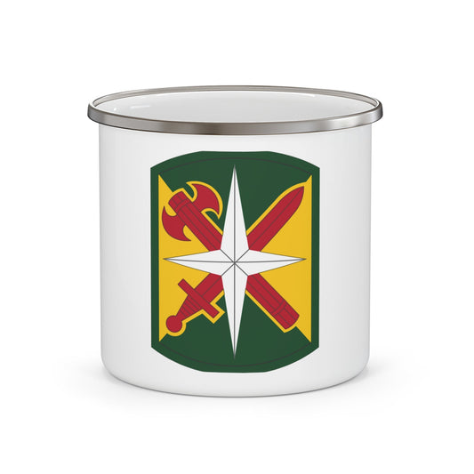 14 Military Police Brigade (U.S. Army) 12oz Enamel Mug-12oz-The Sticker Space