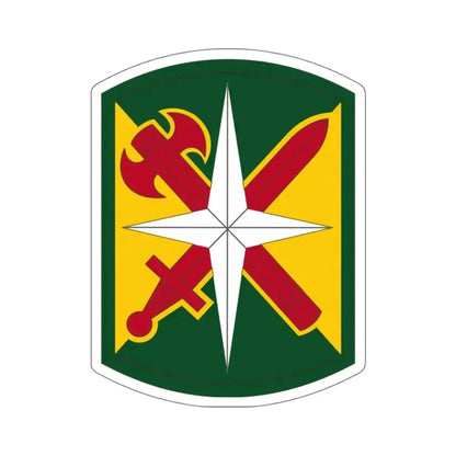 14 Military Police Brigade (U.S. Army) STICKER Vinyl Kiss-Cut Decal 4 Inch White - The Sticker Space