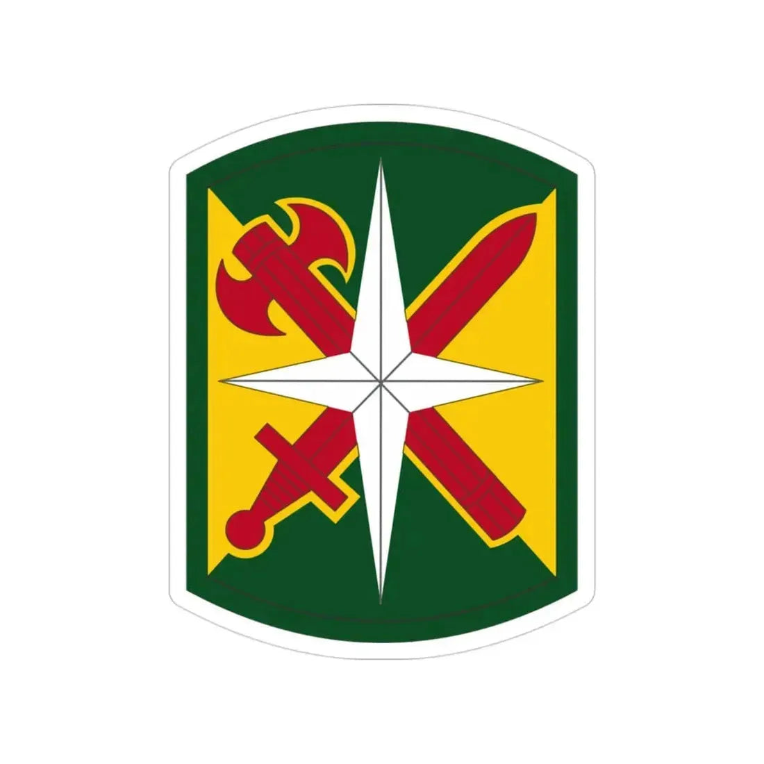 14 Military Police Brigade (U.S. Army) Transparent STICKER Die-Cut Vinyl Decal - The Sticker Space