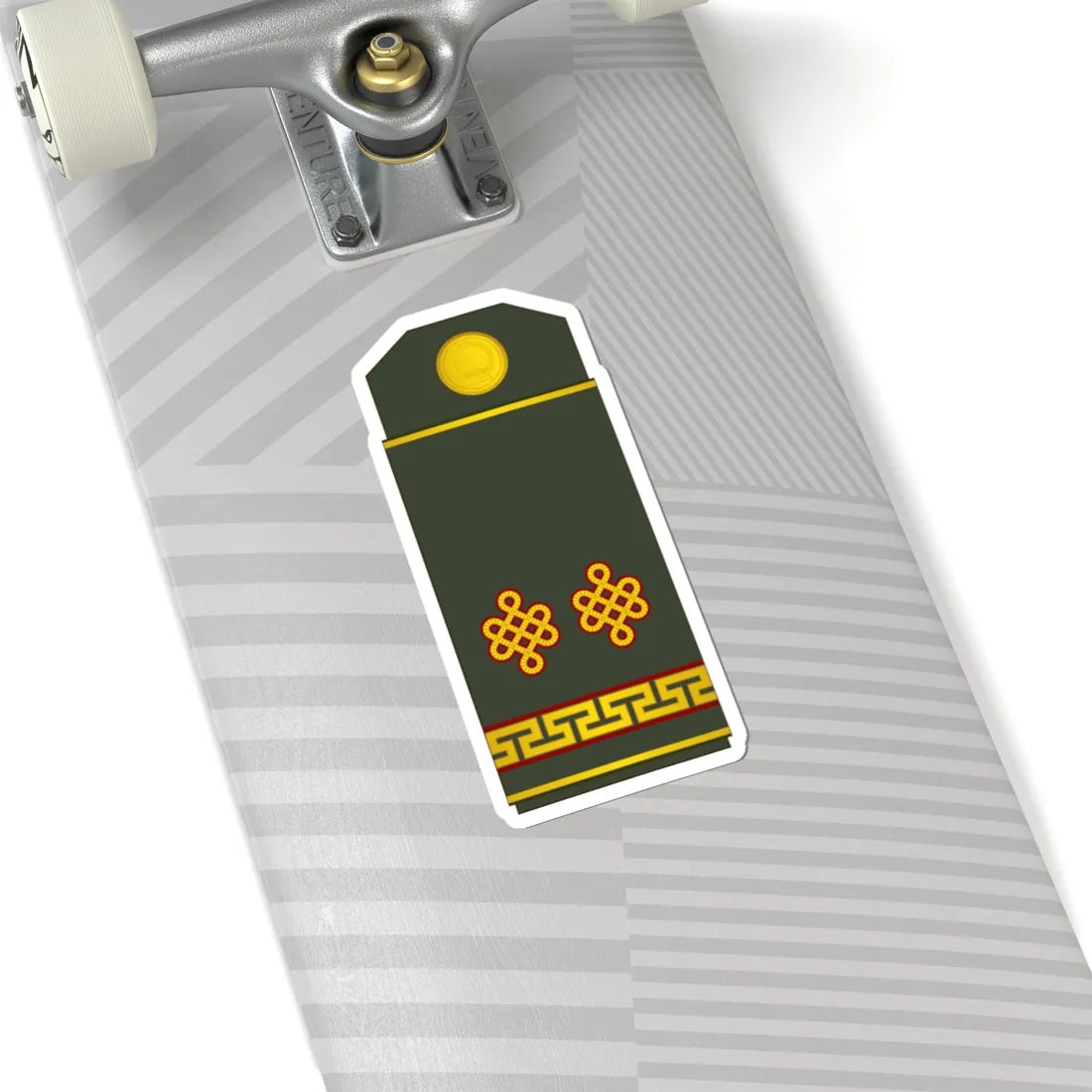 14 Mongolian Army LTC (Mongolia) (Military Rank) STICKER Vinyl Kiss-Cut Decal - The Sticker Space