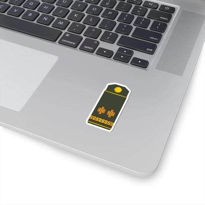 14 Mongolian Army LTC (Mongolia) (Military Rank) STICKER Vinyl Kiss-Cut Decal - The Sticker Space
