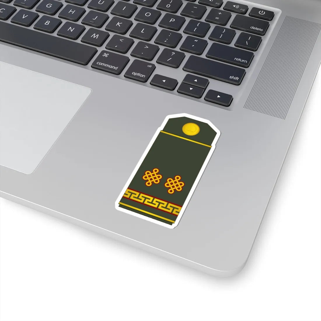 14 Mongolian Army LTC (Mongolia) (Military Rank) STICKER Vinyl Kiss-Cut Decal - The Sticker Space