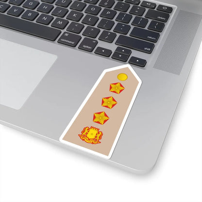 14 Somali Army BG (Mali) (Military Rank) STICKER Vinyl Kiss-Cut Decal - The Sticker Space