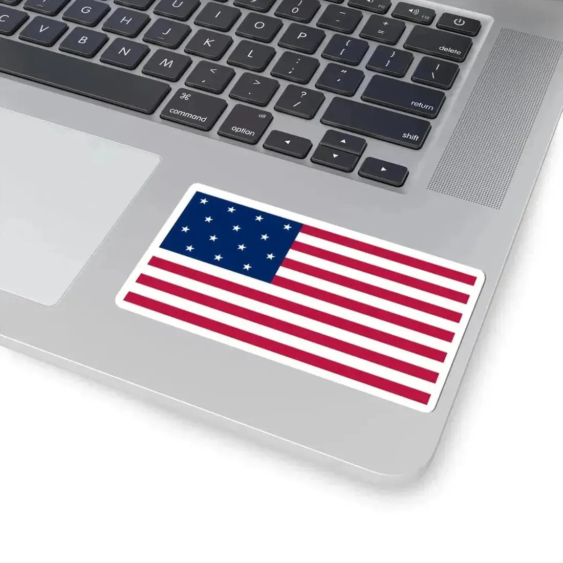 14 Star US Flag Unofficial (United States) STICKER Vinyl Kiss-Cut Decal - The Sticker Space