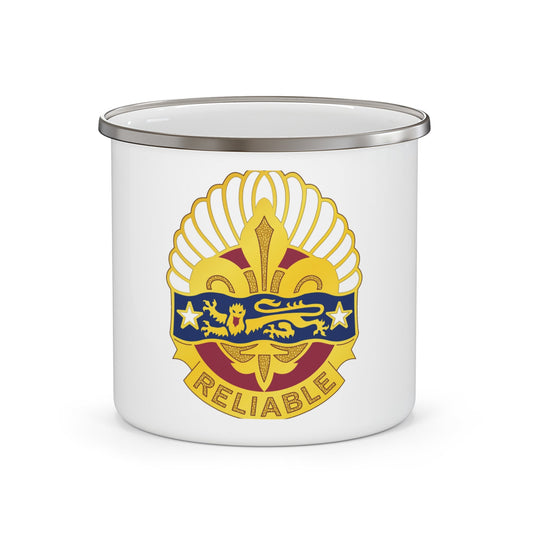 14 Transportation Battalion (U.S. Army) 12oz Enamel Mug-12oz-The Sticker Space