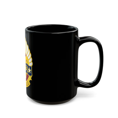 14 Transportation Battalion (U.S. Army) Black Coffee Mug-The Sticker Space