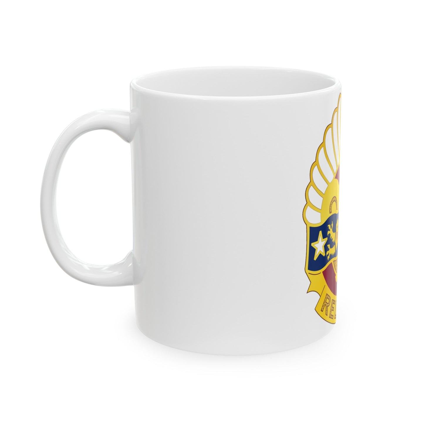 14 Transportation Battalion (U.S. Army) White Coffee Mug-The Sticker Space
