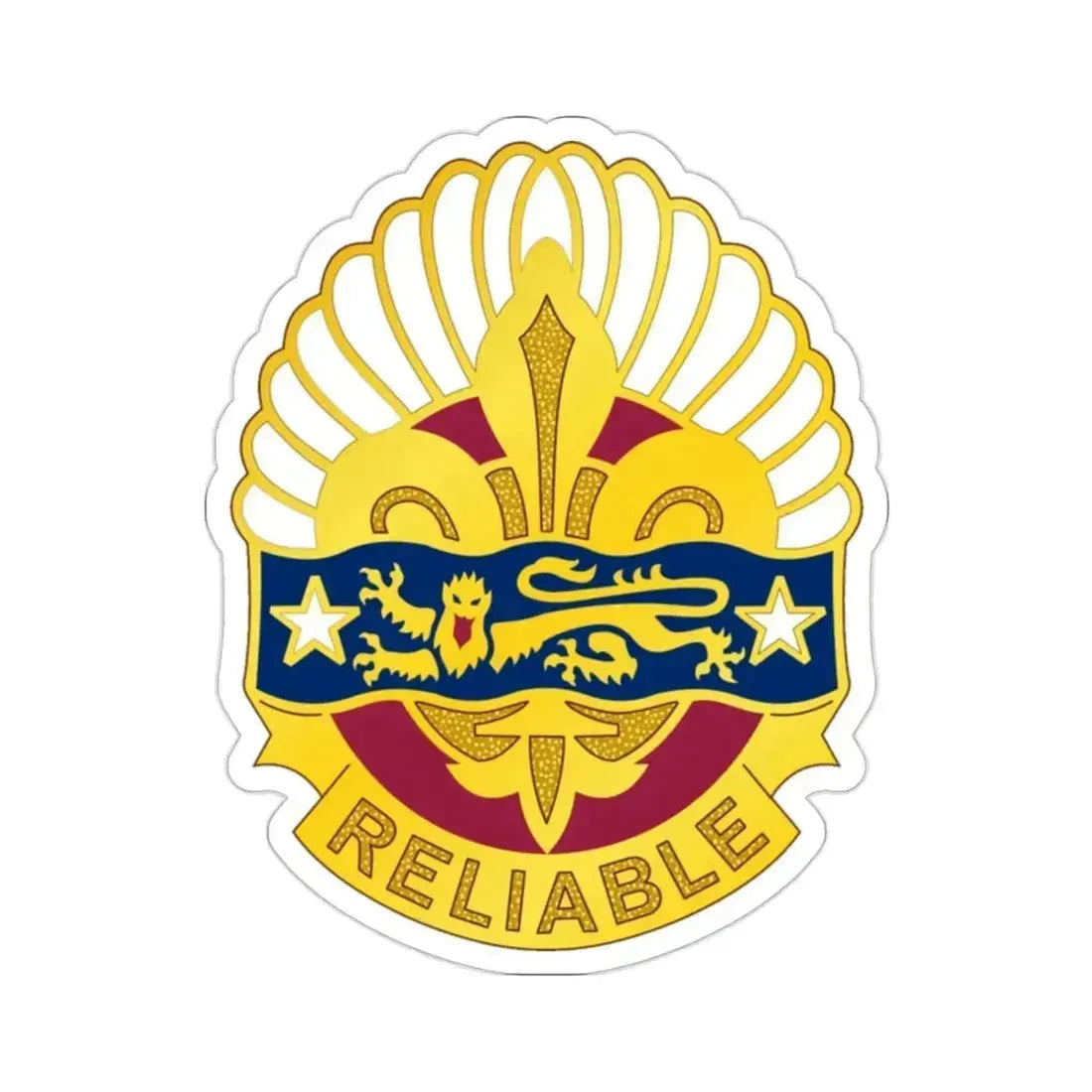 14 Transportation Battalion (U.S. Army) STICKER Vinyl Die-Cut Decal 2 Inch - The Sticker Space
