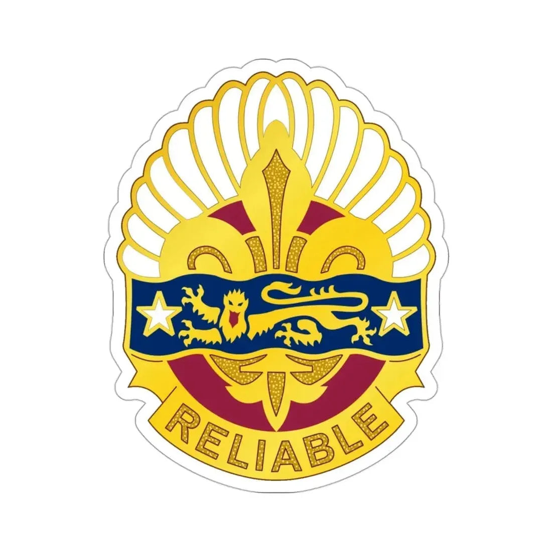 14 Transportation Battalion (U.S. Army) STICKER Vinyl Die-Cut Decal - The Sticker Space