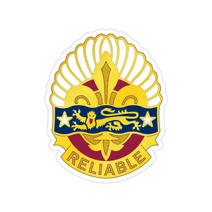 14 Transportation Battalion (U.S. Army) Transparent STICKER Die-Cut Vinyl Decal 6 Inch - The Sticker Space