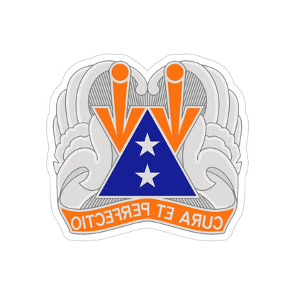 140 Aviation Regiment (U.S. Army) REVERSE PRINT Transparent STICKER-6" × 6"-The Sticker Space