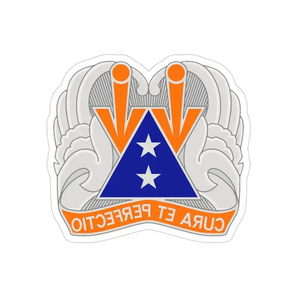 140 Aviation Regiment (U.S. Army) REVERSE PRINT Transparent Die-Cut STICKER - The Sticker Space