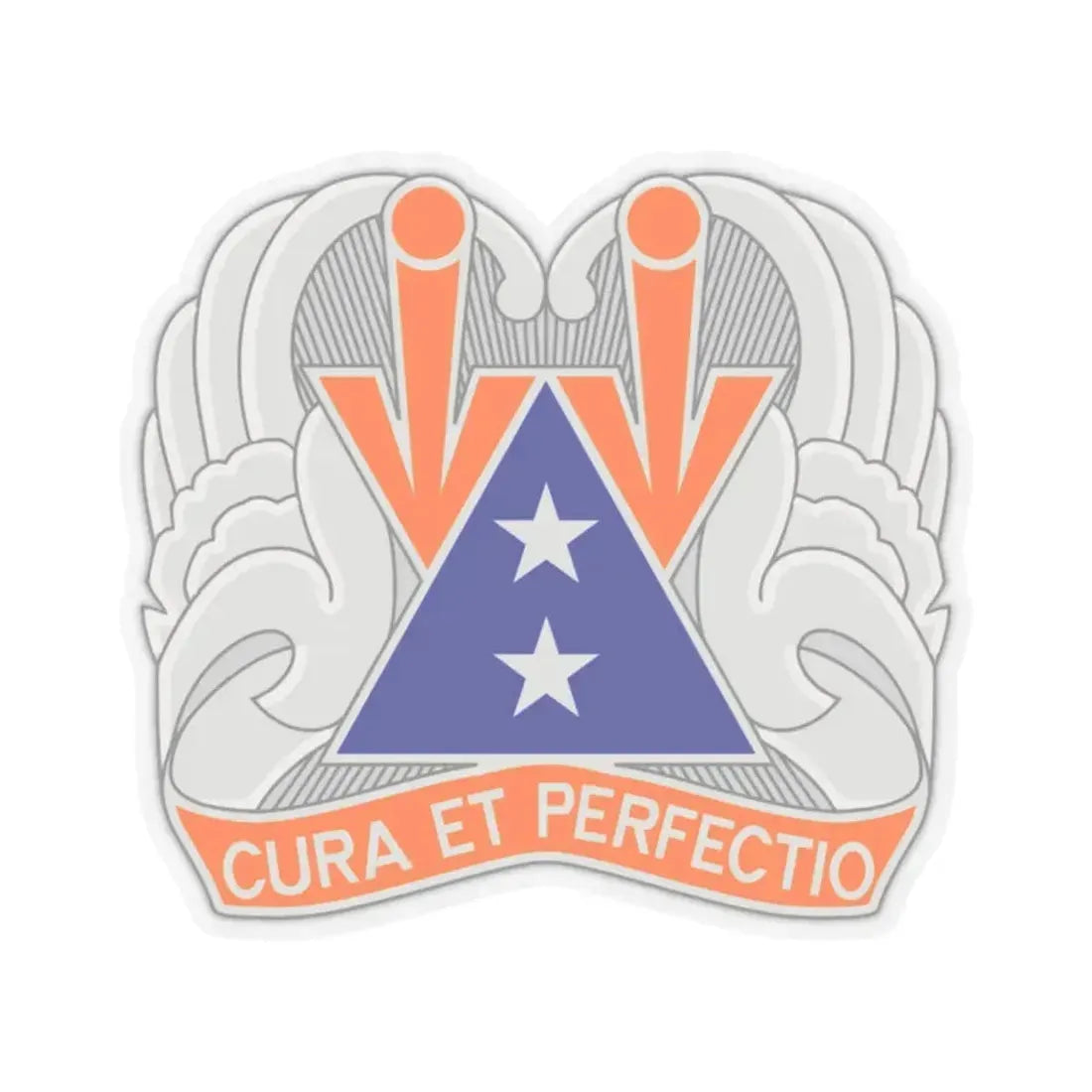 140 Aviation Regiment (U.S. Army) STICKER Vinyl Kiss-Cut Decal 2 Inch Transparent - The Sticker Space