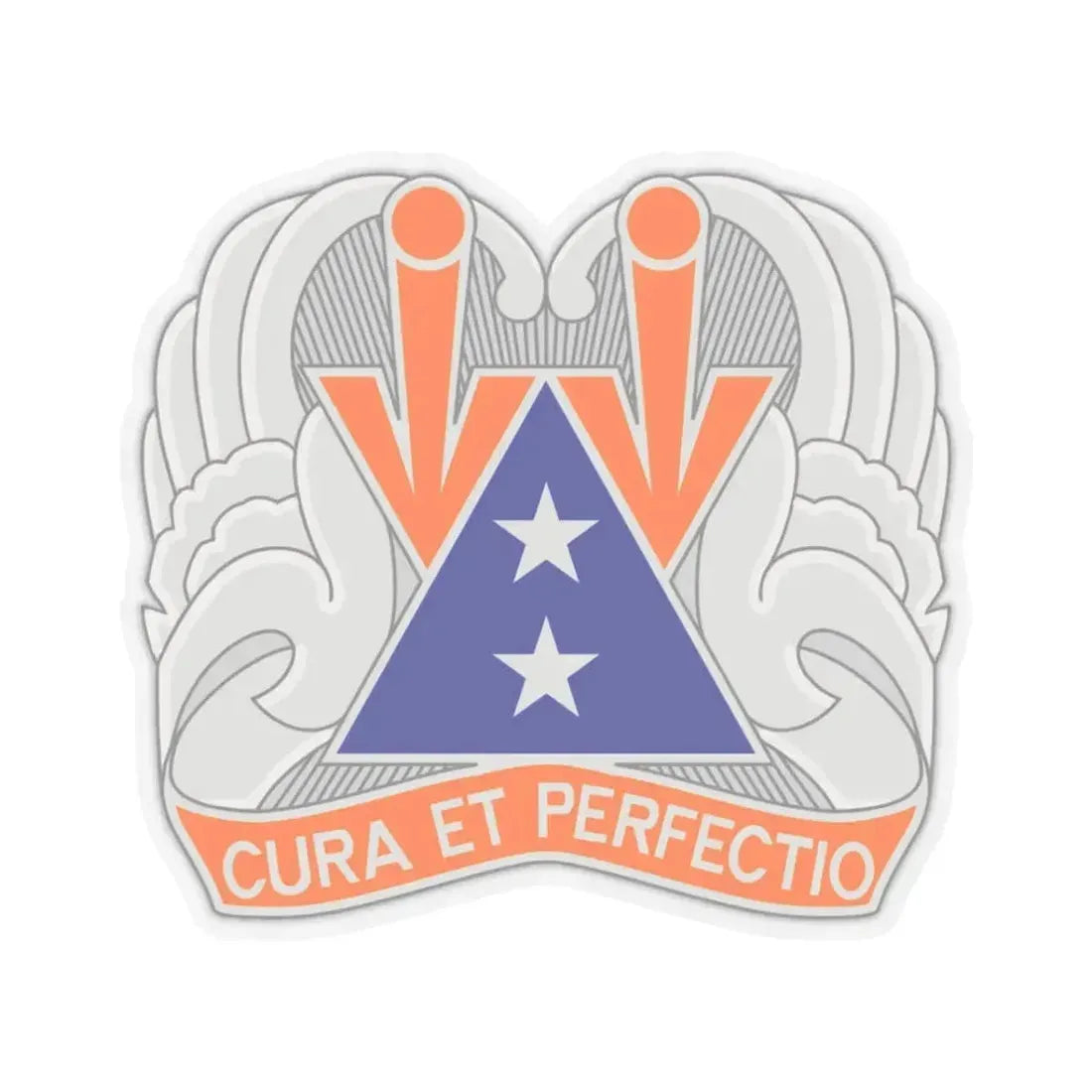 140 Aviation Regiment (U.S. Army) STICKER Vinyl Kiss-Cut Decal 3 Inch Transparent - The Sticker Space