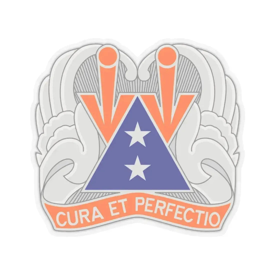 140 Aviation Regiment (U.S. Army) STICKER Vinyl Kiss-Cut Decal 4 Inch Transparent - The Sticker Space