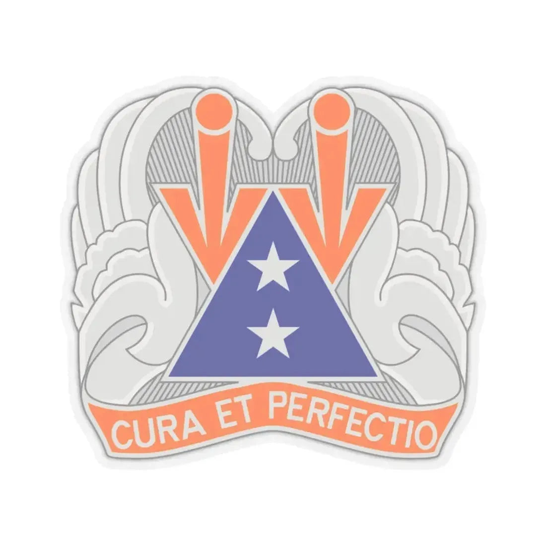 140 Aviation Regiment (U.S. Army) STICKER Vinyl Kiss-Cut Decal 6 Inch Transparent - The Sticker Space