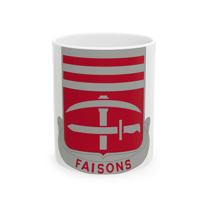 140 Engineer Battalion (U.S. Army) White Coffee Mug-11oz-The Sticker Space